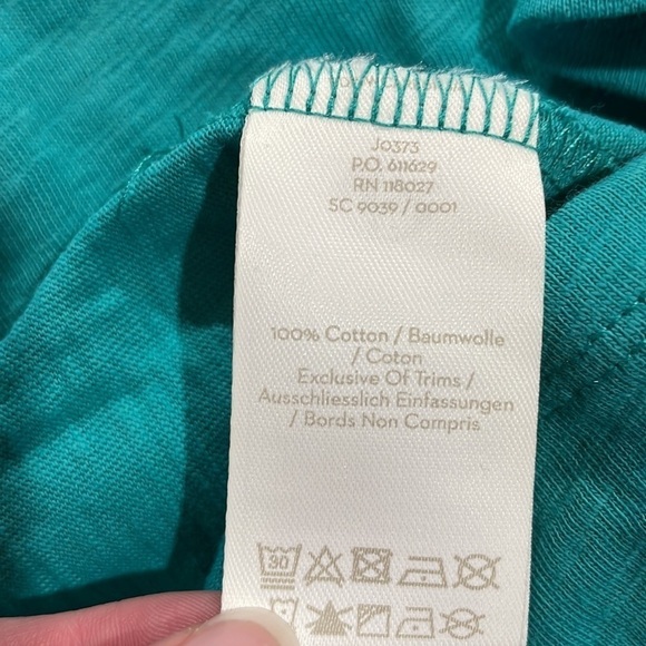 Boden Bridget Turquoise Teal Pom Pom Jersey Mini Dress Long Fit - Picture 12 of 12